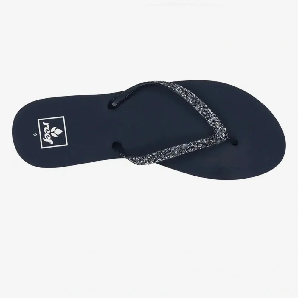 Reef Stargazer Flip-Flops ✨ Mermaid Size 9 | dark navy blue + sparkles - Picture 6 of 11